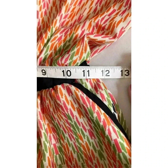 Haute Hanger Women’s M Pants Tank Top One Piece Romper Pockets Orange Green - Picture 8 of 12